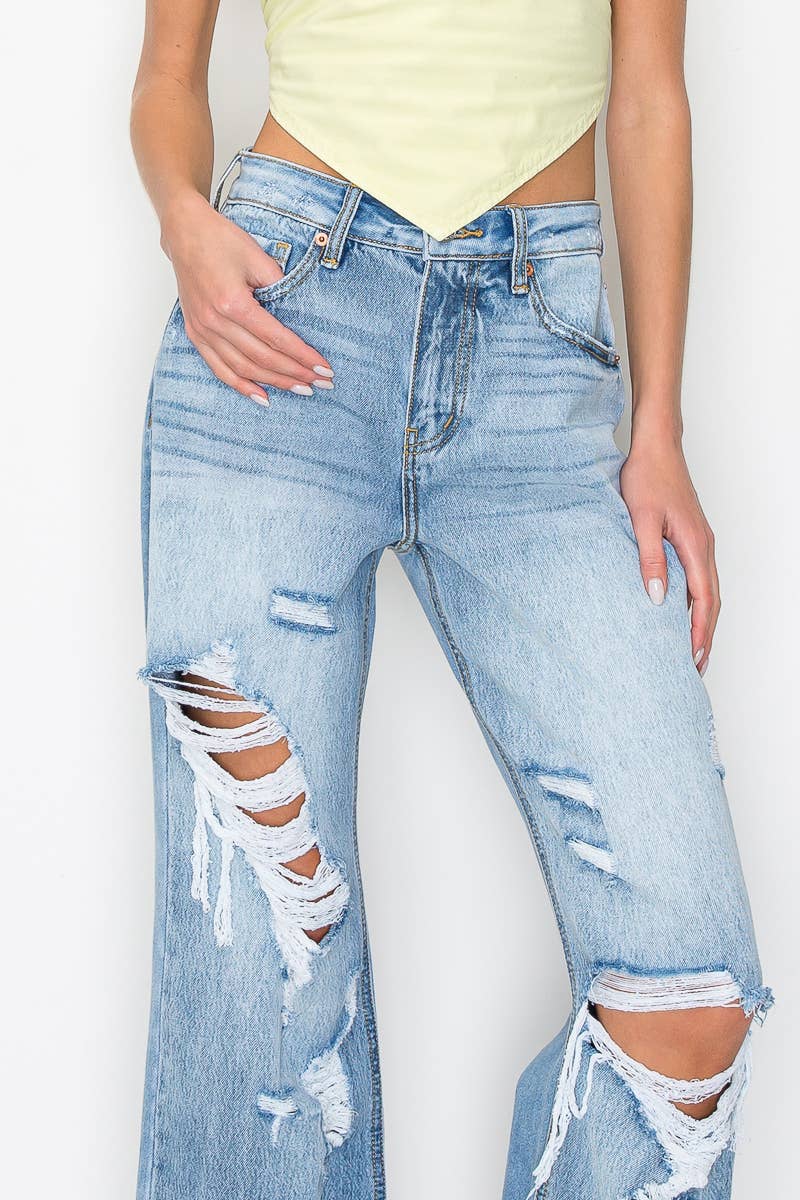 SOPHIE DISTRESSED JEANS