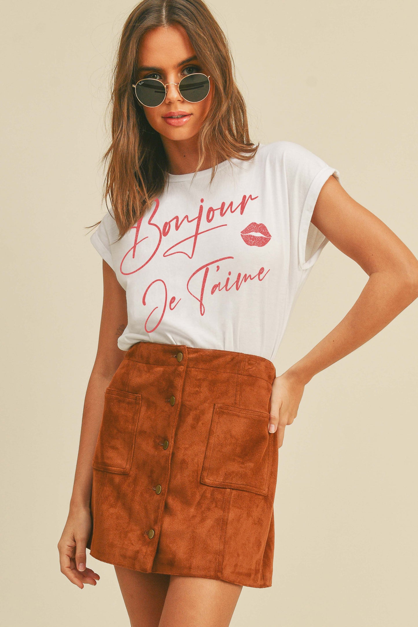 BONJOUR FRENCH TEE